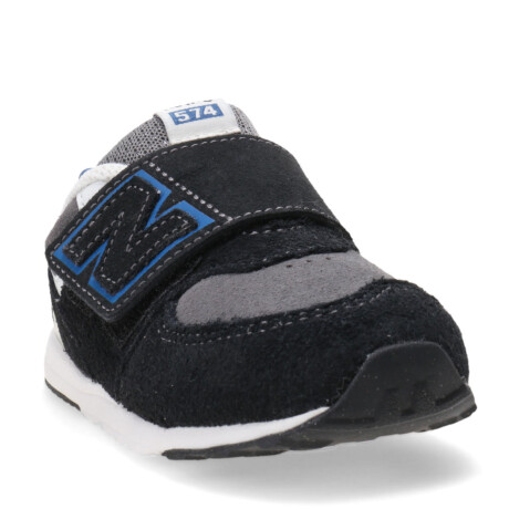 Championes de Niño New Balance New B-574 Negro - Gris - Azul