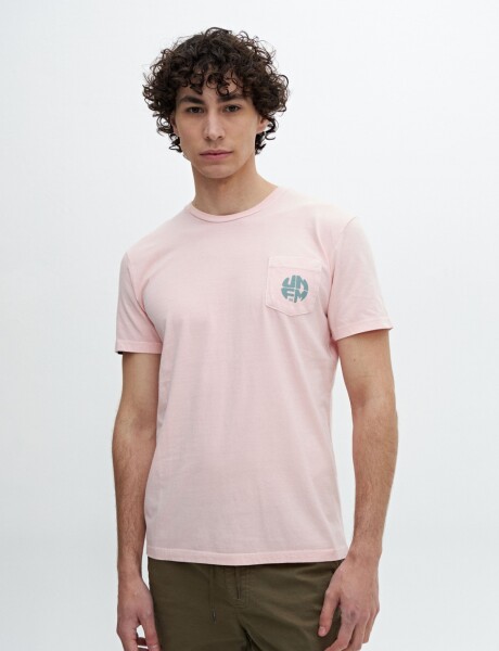 Remera Abear Rosado