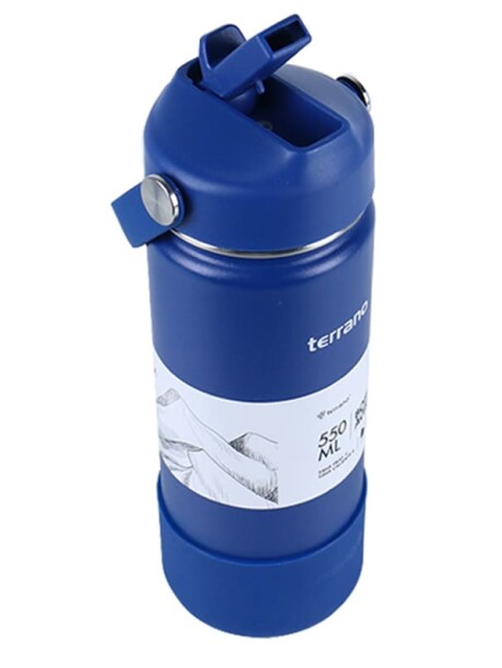 Botella Térmica con Pico 550mL. Azul