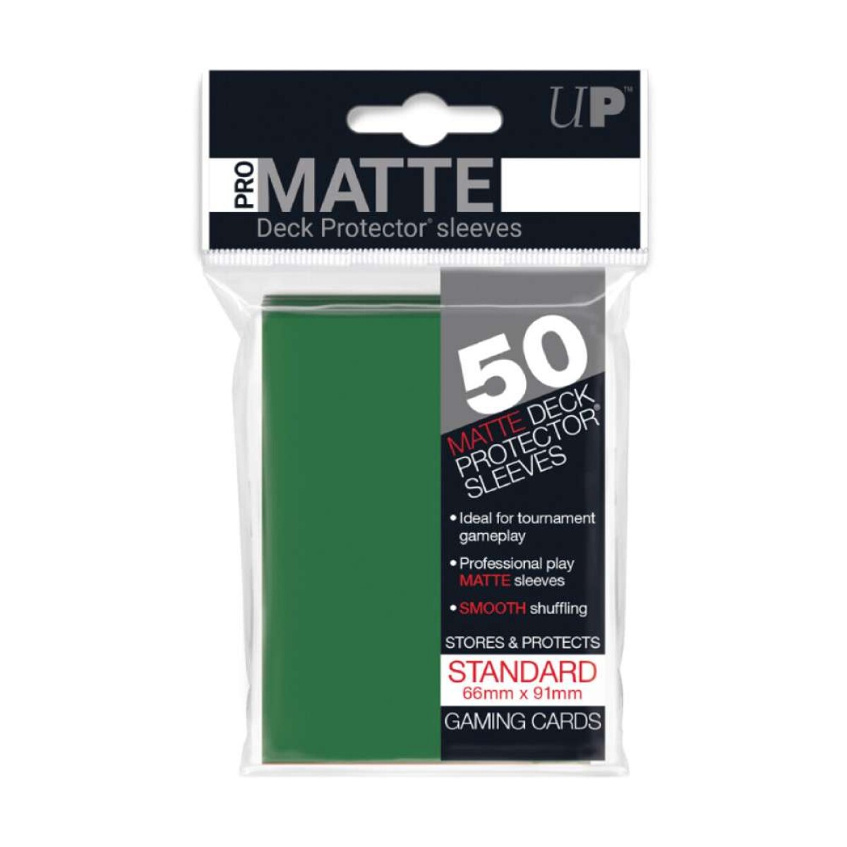 Ultra Pro Sleeves Pro-Matte Green - Standard - 50 unidades 