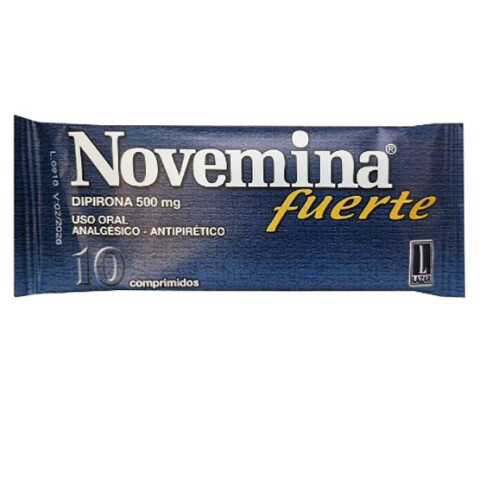 Novemina Fuerte x10 comprimidos