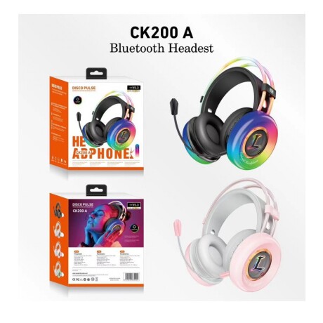 Auricular gamer Bluetooth Con Micrófono Direccional Ub ROSA