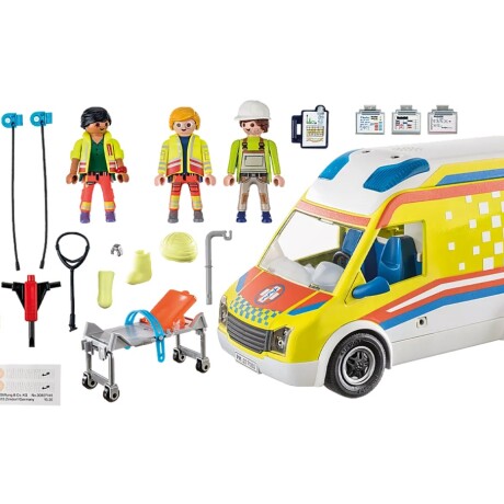 Set Playmobil Ambulancia con Luz y Sonido 001