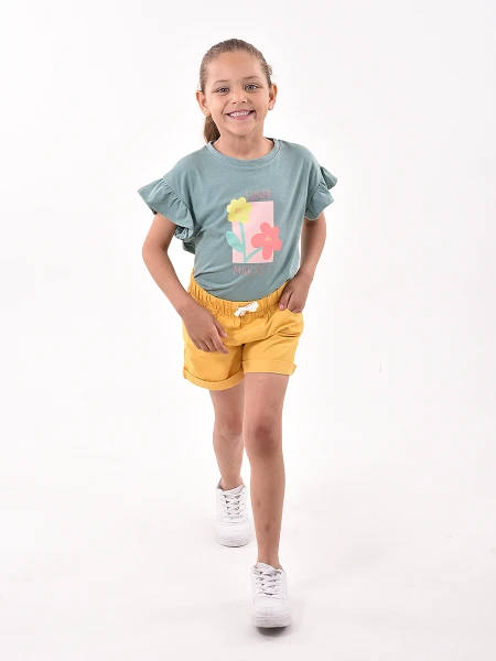 SHORT DENISE AMARILLO
