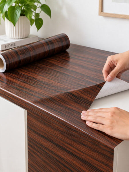 PAPEL AUTIADHESIVO SIMIL MADERA MADERA