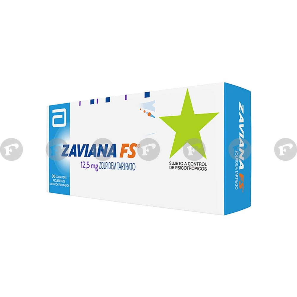 ZAVIANA FS 12,5 MG. CJ X 30 COMP. LIB. P