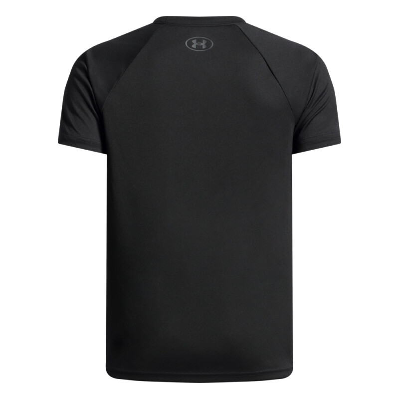 UA Tech Split Wordmark SS-ORG BLK-003