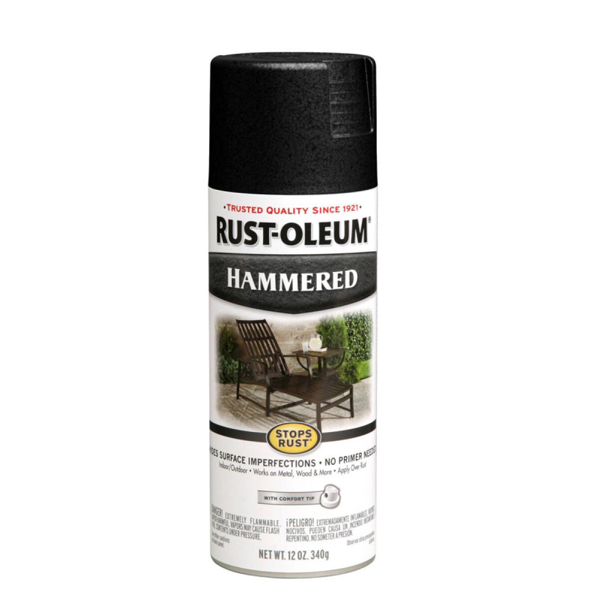 AEROSOL RUST OLEUM MARTILLADO NEGRO 340G - N/a 