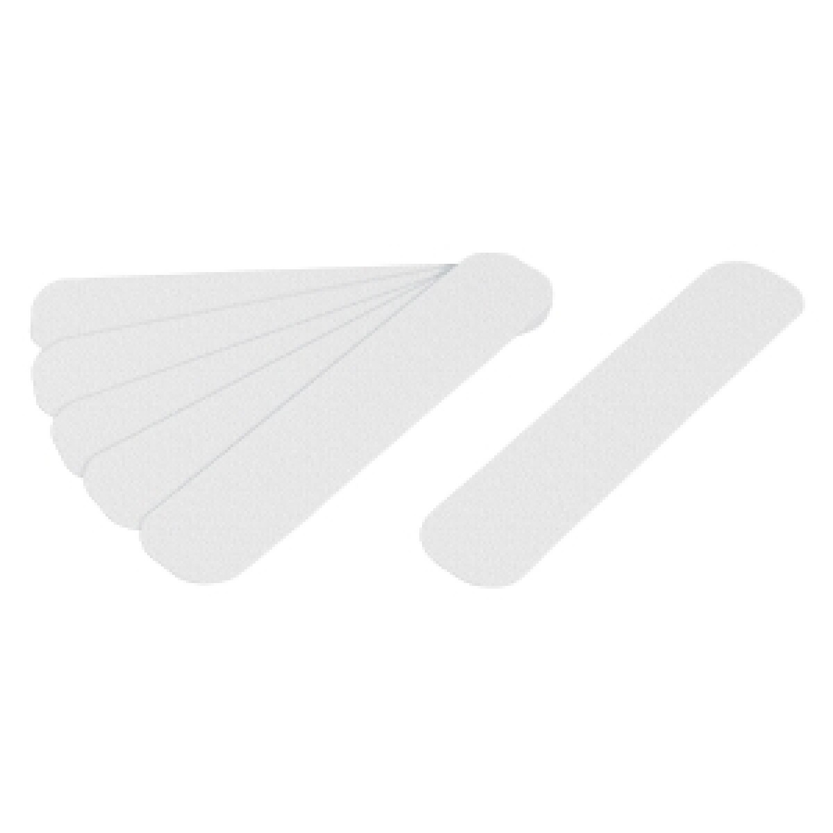 Cinta Antideslizante Transparente 50mm x 23cm Truper 