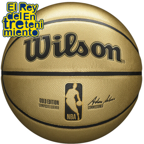 Pelota Wilson Basketball Nº7 Gold Edition Oficial Pelota Wilson Basketball Nº7 Gold Edition Oficial
