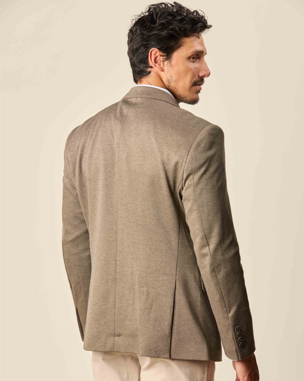 Saco Sport Knitted Classic Fit Verde