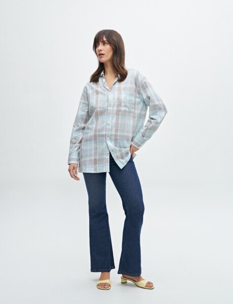 Camisa Urora Aqua