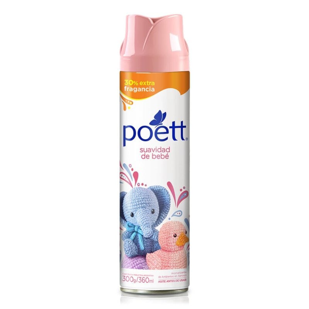 Aerosol Poett 360ml - Suavidad de Bebé 