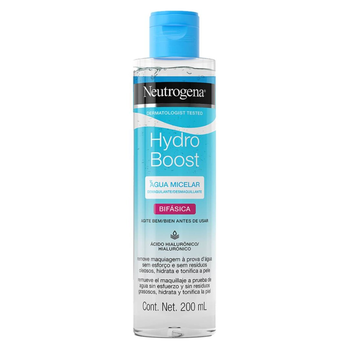Agua micelar Neutrogena Hydro boost Bifasica - 200ml 