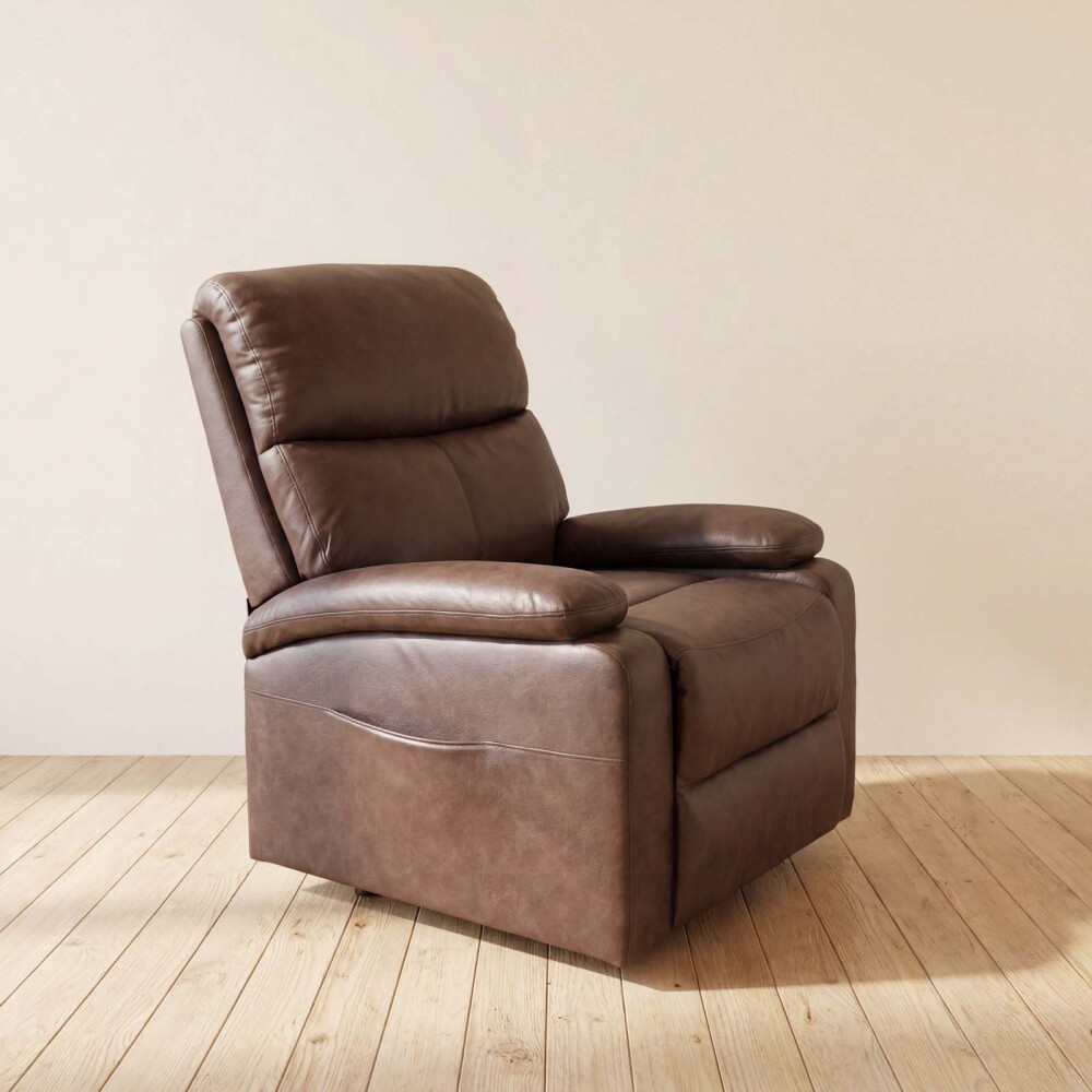 RECLINER C/LIFT 1 CUERPO TELA MARRON DUBLIN
