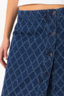POLLERA SQUARE Azul