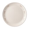 PLATO PLAYO DIS BORDE HOJAS BEIGE RENDEIRAS 29CM Unica