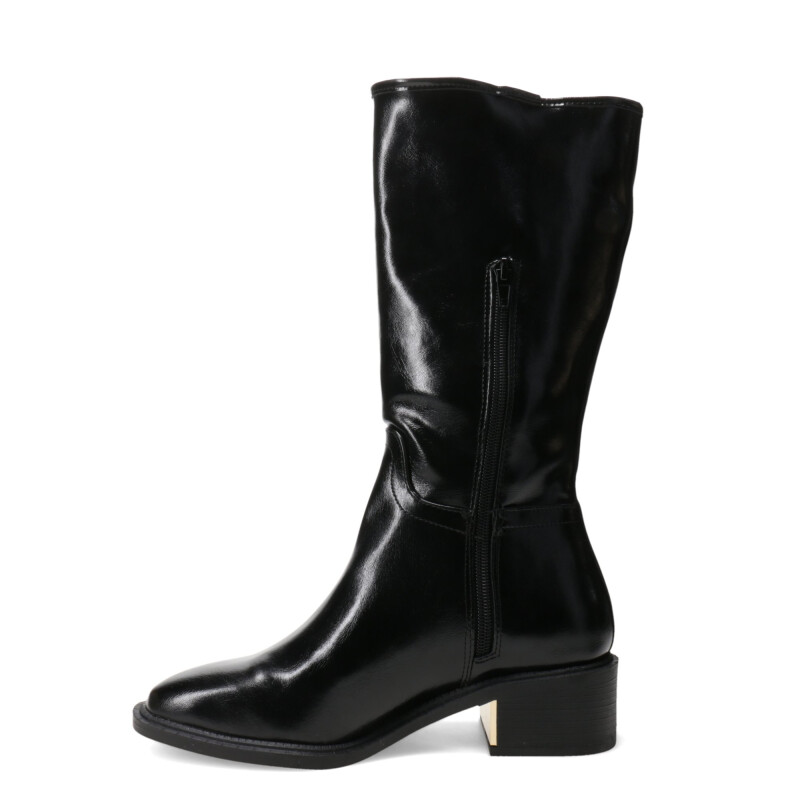 Botas de Mujer Miss Carol JUSTY en punta bucanera Negro