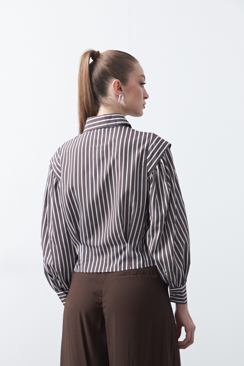 CAMISA PULIZO Chocolate