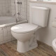 INODORO PARA MOCHILA LINEA ANDINA BLANCO LOZA SANITARIA BAÑO 000