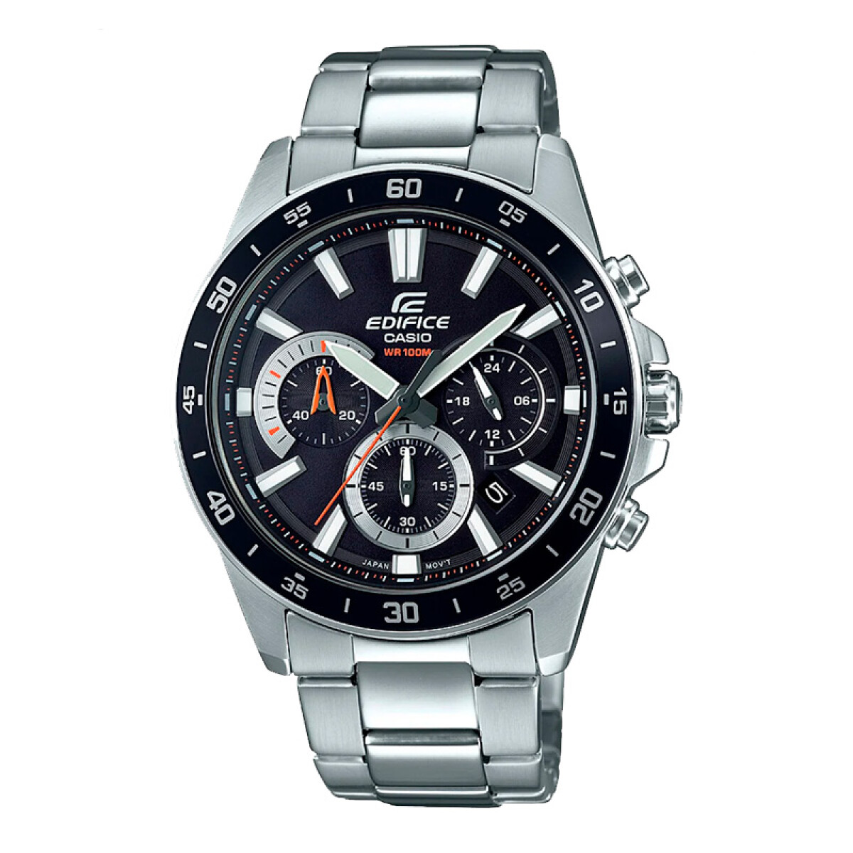 Reloj Edifice Casio Acero Inoxidable Hombre EFV-570D-1AV 