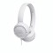 JBL HEADPHONE T500 ON EAR Auriculares Cableados JBL T500 Con Micrófono On-Ear - White