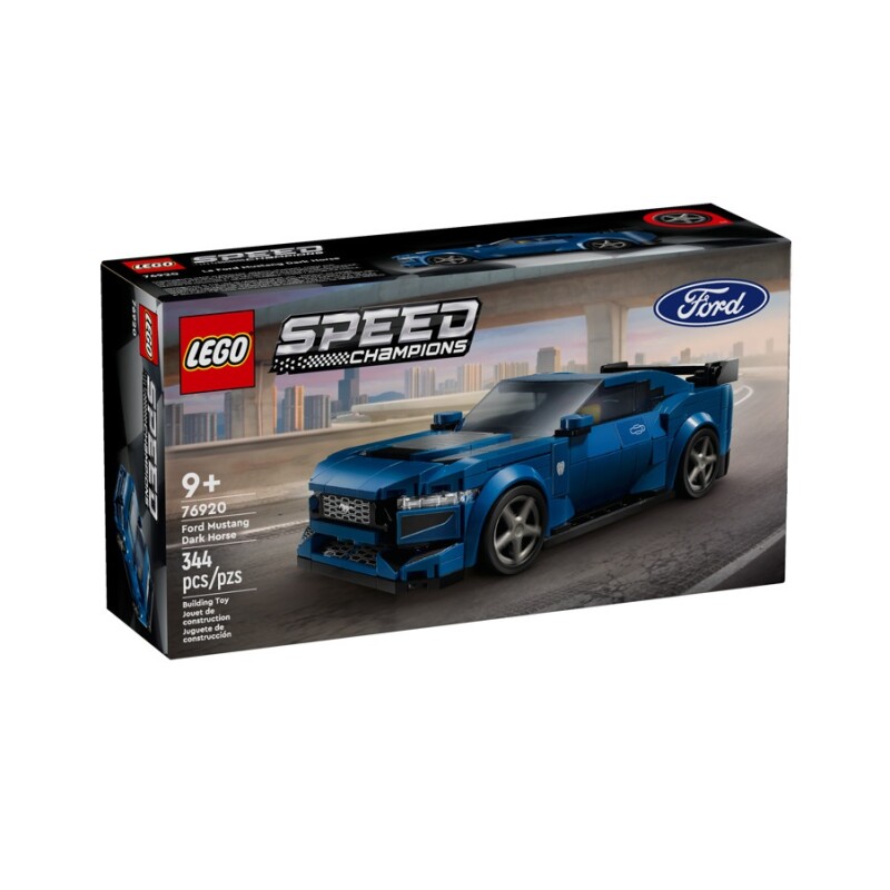 LEGO Ford Mustang Dark Horse Auto Deportivo 344 Piezas 9+ LEGO AUTO DEPORTIVO FORD MUSTANG DARK HORSE 344 PCS - 9+