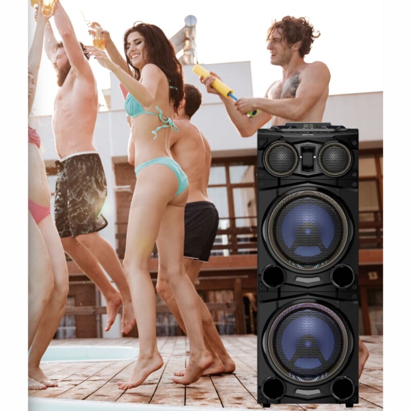 Parlante Activo Aiwa Aw-poc10 Bluetooth 2500w Pmpo Dj Fiesta Parlante Activo Aiwa Aw-poc10 Bluetooth 2500w Pmpo Dj Fiesta