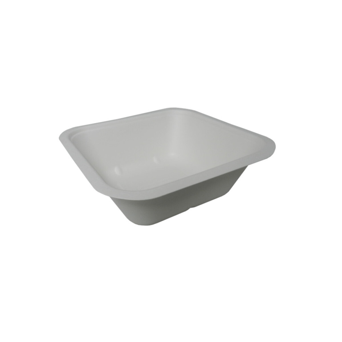 BANDEJA COMPOSTABLE 19X19X6CM CX600 
