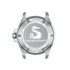 Reloj Tissot Seastar T1202101105100 para dama con correa de acero Negro
