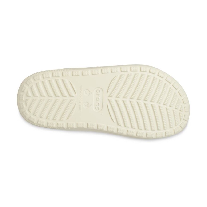 Sandalias Crocs Classic Cozzzy Sandal - Unisex Bone/mushroom
