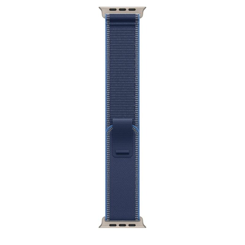 Malla Apple Watch 49mm Trail Loop Blue/Bright Blue Nat Ti S/M MFT64AM/A Malla Apple Watch 49mm Trail Loop Blue/Bright Blue Nat Ti S/M MFT64AM/A