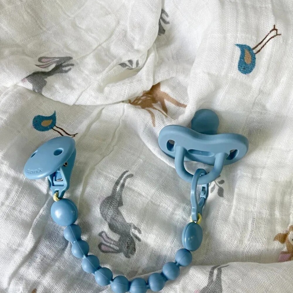Chupete Suavinex Fisiológico Essence 6 a 18m celeste pastel
