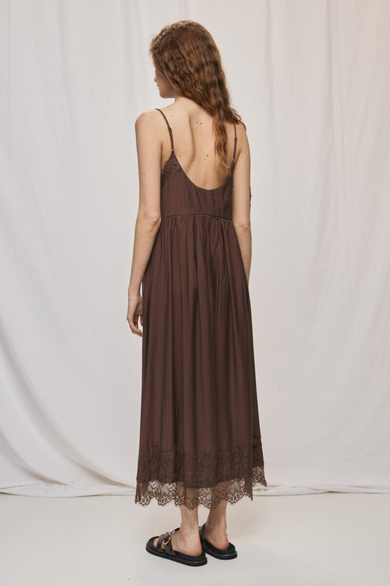 VESTIDO LOLA Chocolate