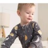 Pijama Micropolar con pie Gerber Gris Planetas