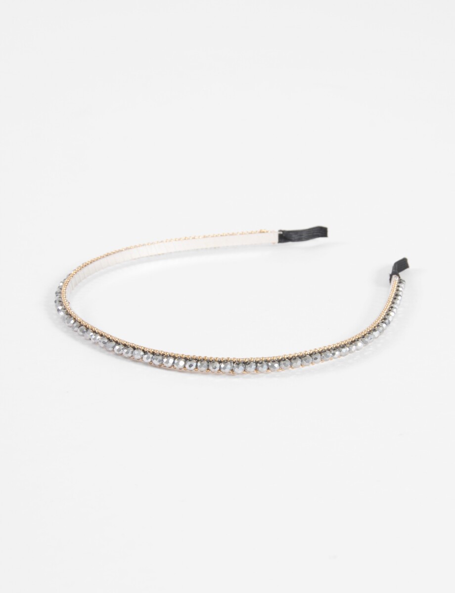 Vincha Shinny - plateado 