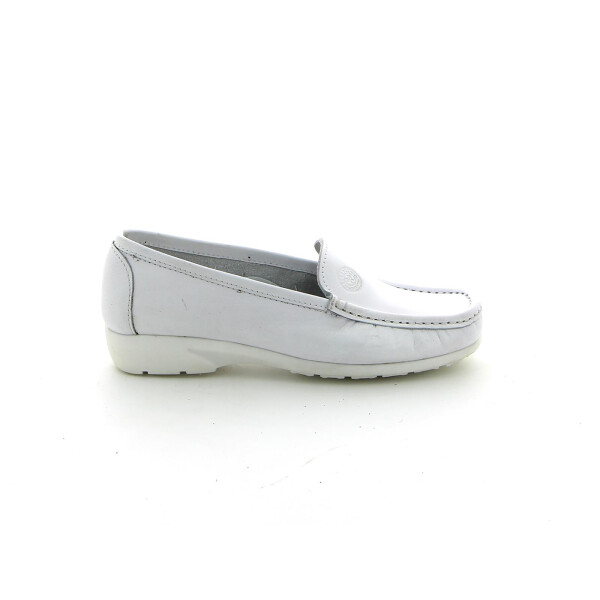 Mocasin de Mujer Ibiza 24hs. Country Blanco