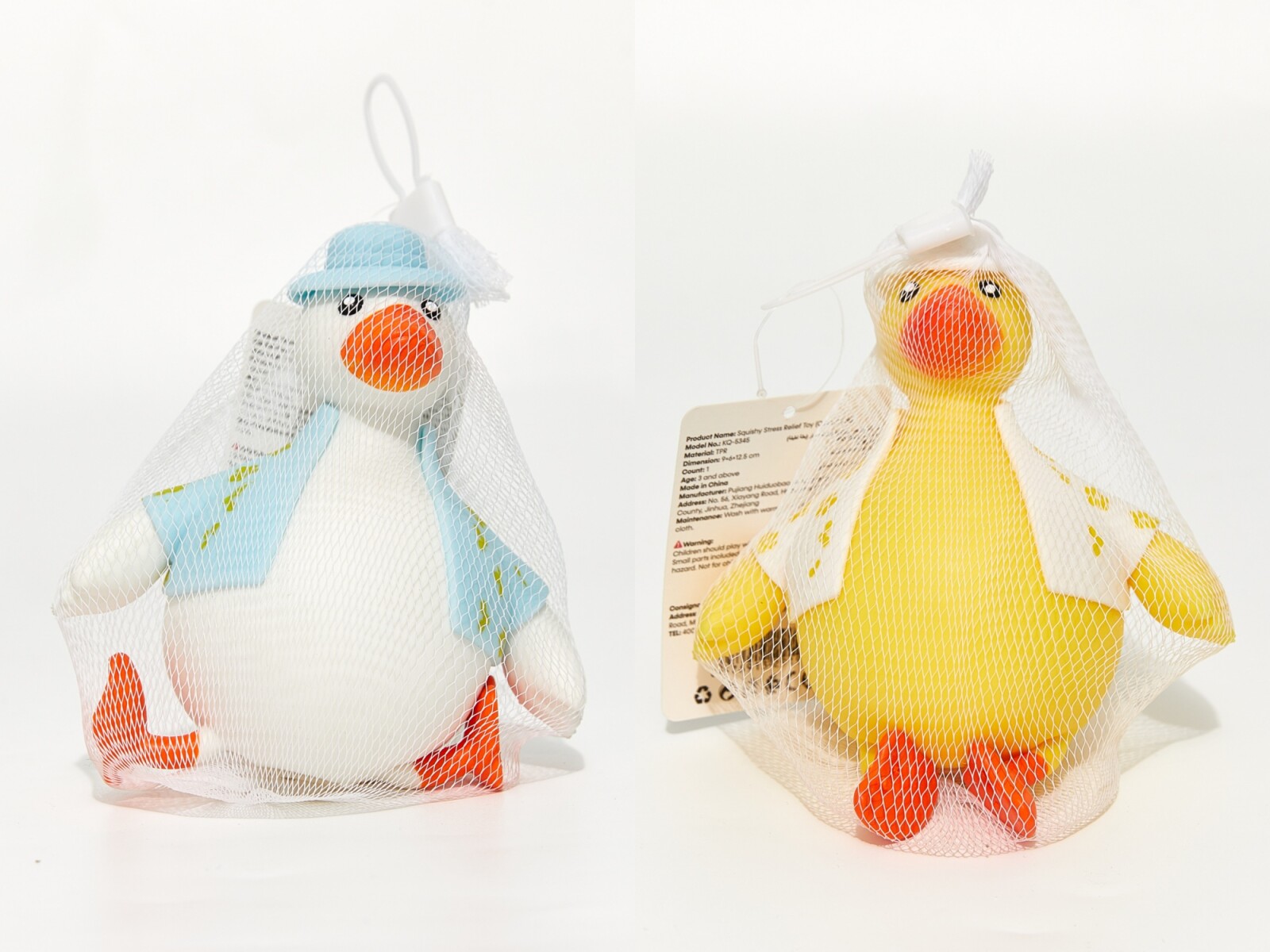 JUGUETE ANTIESTRÉS BLANDITO (PATO LINDO) 