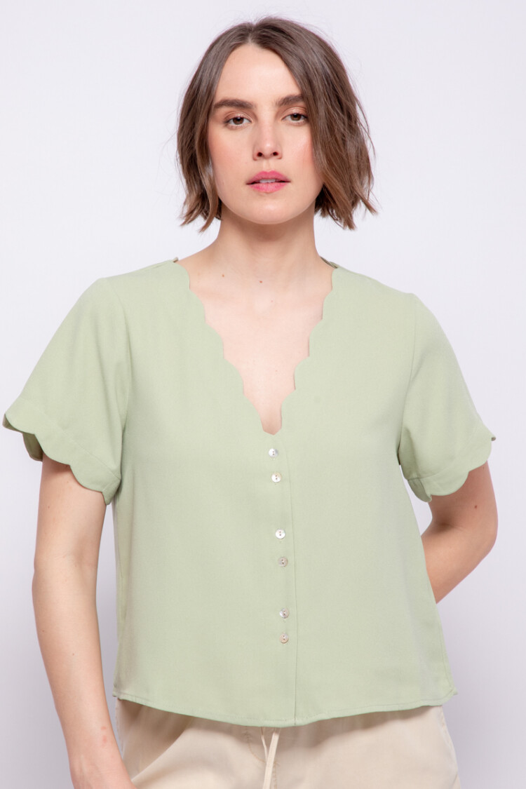 CAMISA KWAN Verde Monte