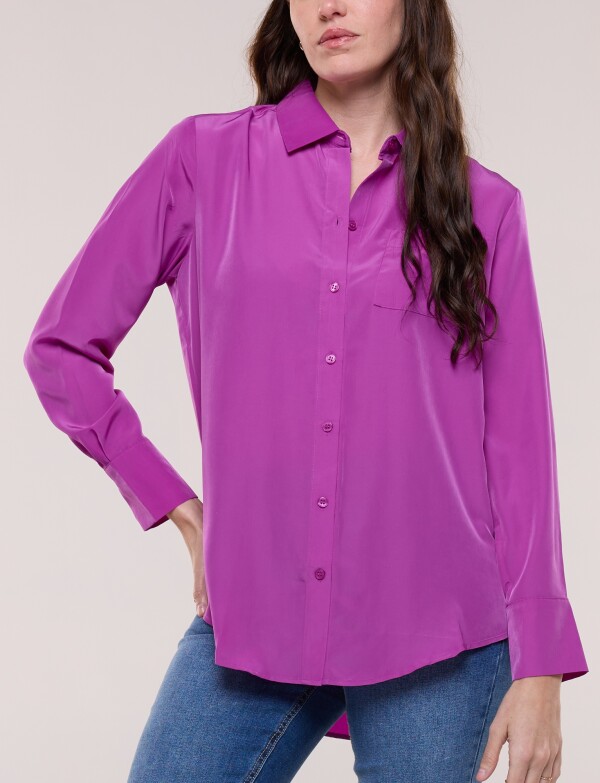 Camisa Satén VIOLETA