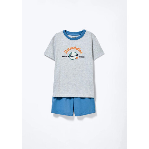 PIJAMA MM MASC AZUL CLARO