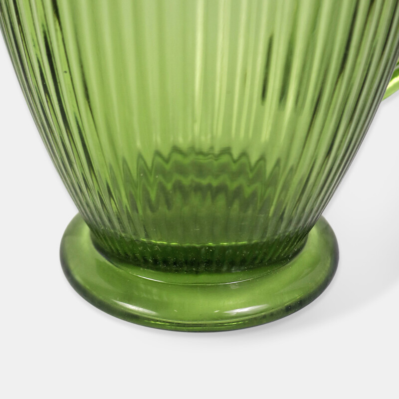 JARRA DE VIDRIO VERDE 1100ML Unica