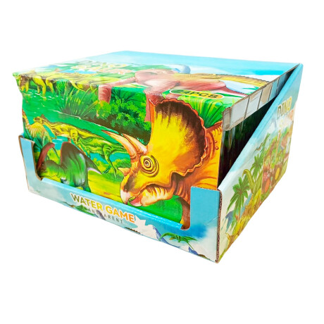 Juego Aguax24 Cotillón Maquinita Sorpresitas Infantil Dino
