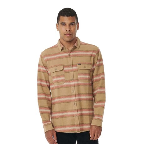 Camisa Rip Curl Steamzee Flannel Shirt Estampado