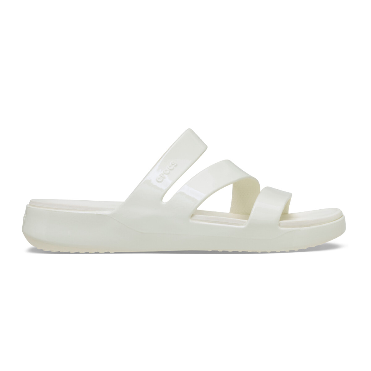 Sandalias Crocs Getaway Patent Strappy - Mujer 