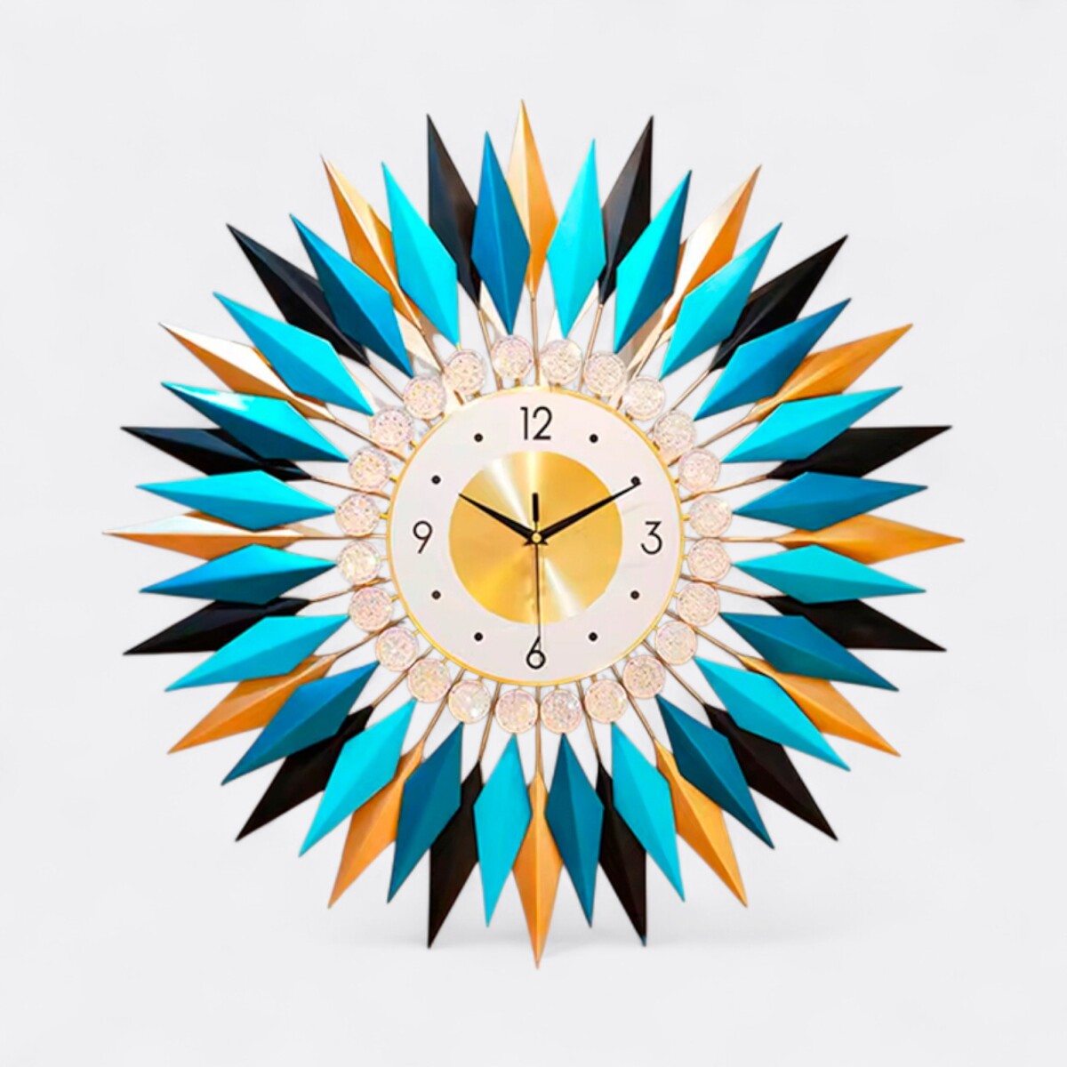 Reloj De Pared Flechas Multicolor 
