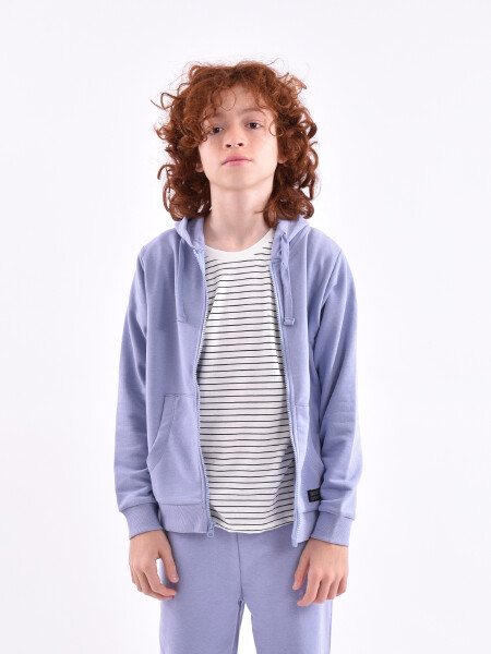 CAMPERA MANUEL TEEN AZUL CLARO
