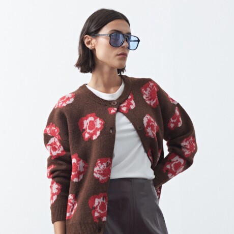 CARDIGAN COSME Chocolate