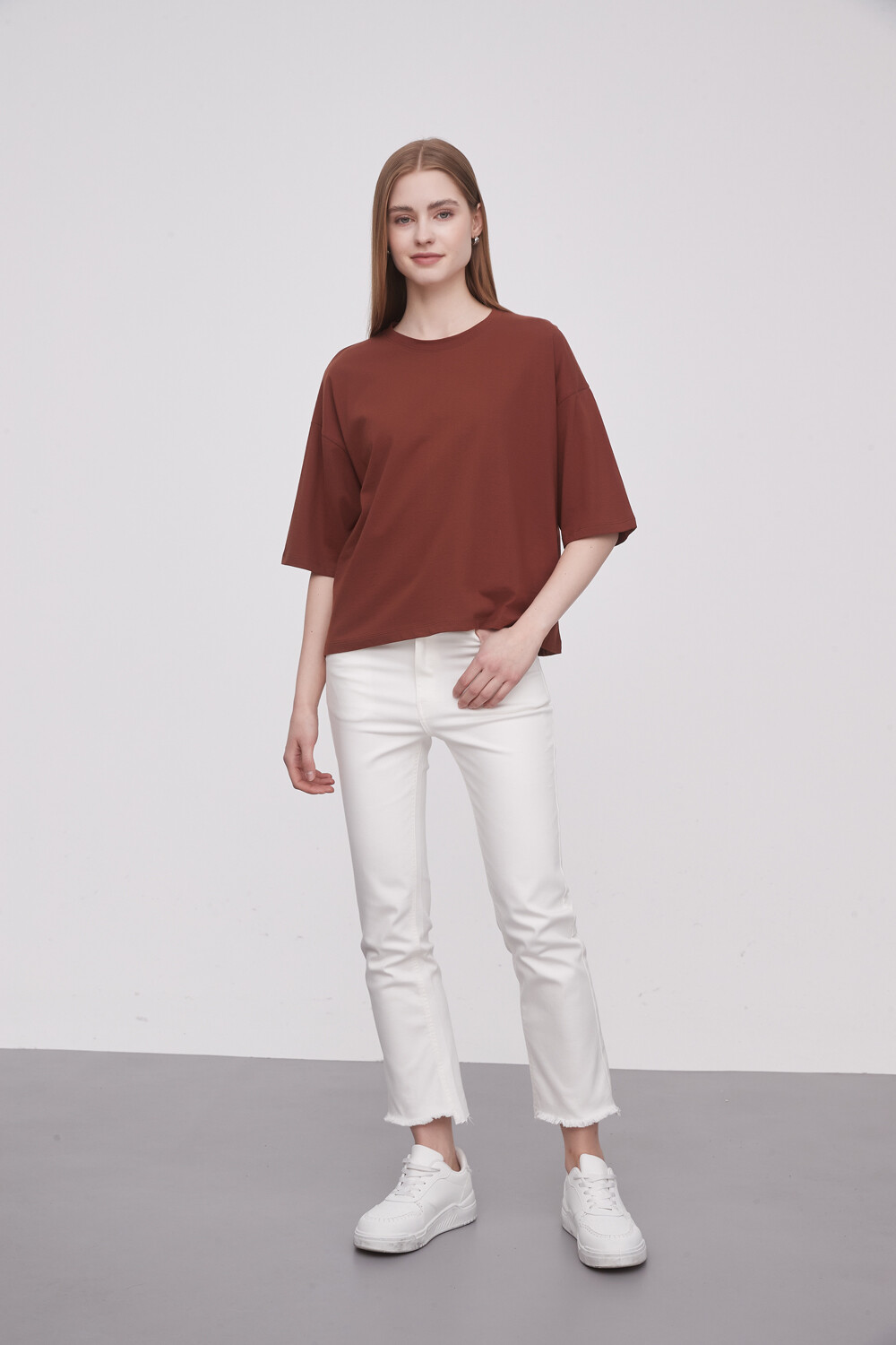 Remera Ahrnia Chocolate