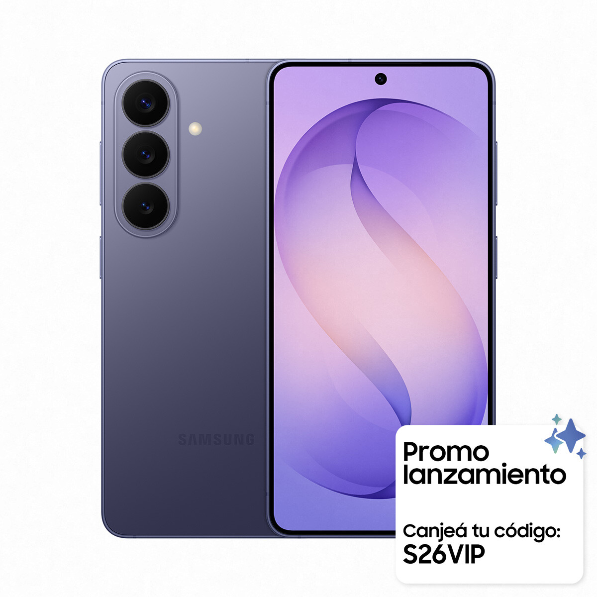 Celular Samsung Galaxy S26 SM-S942 5G 256GB 12GB Violet 